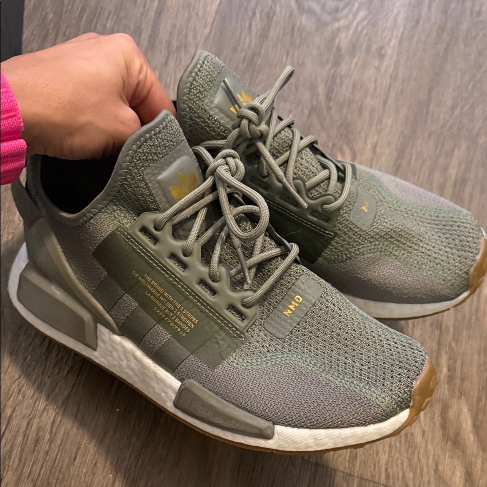 Green Adidas Sneakers